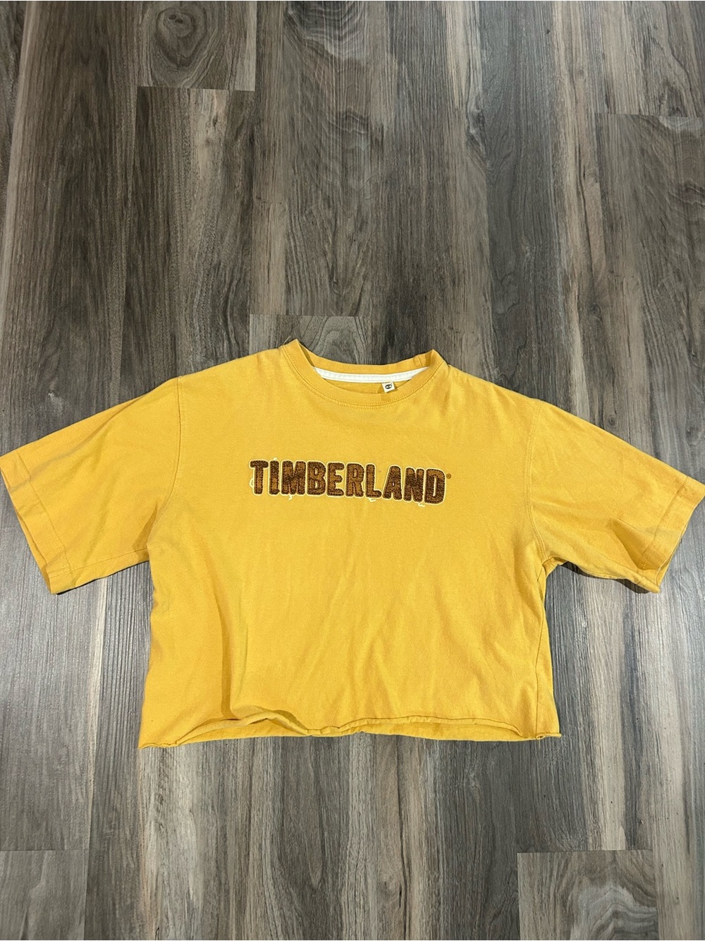 Timberland Yellow Logo Short Sleeve Tee